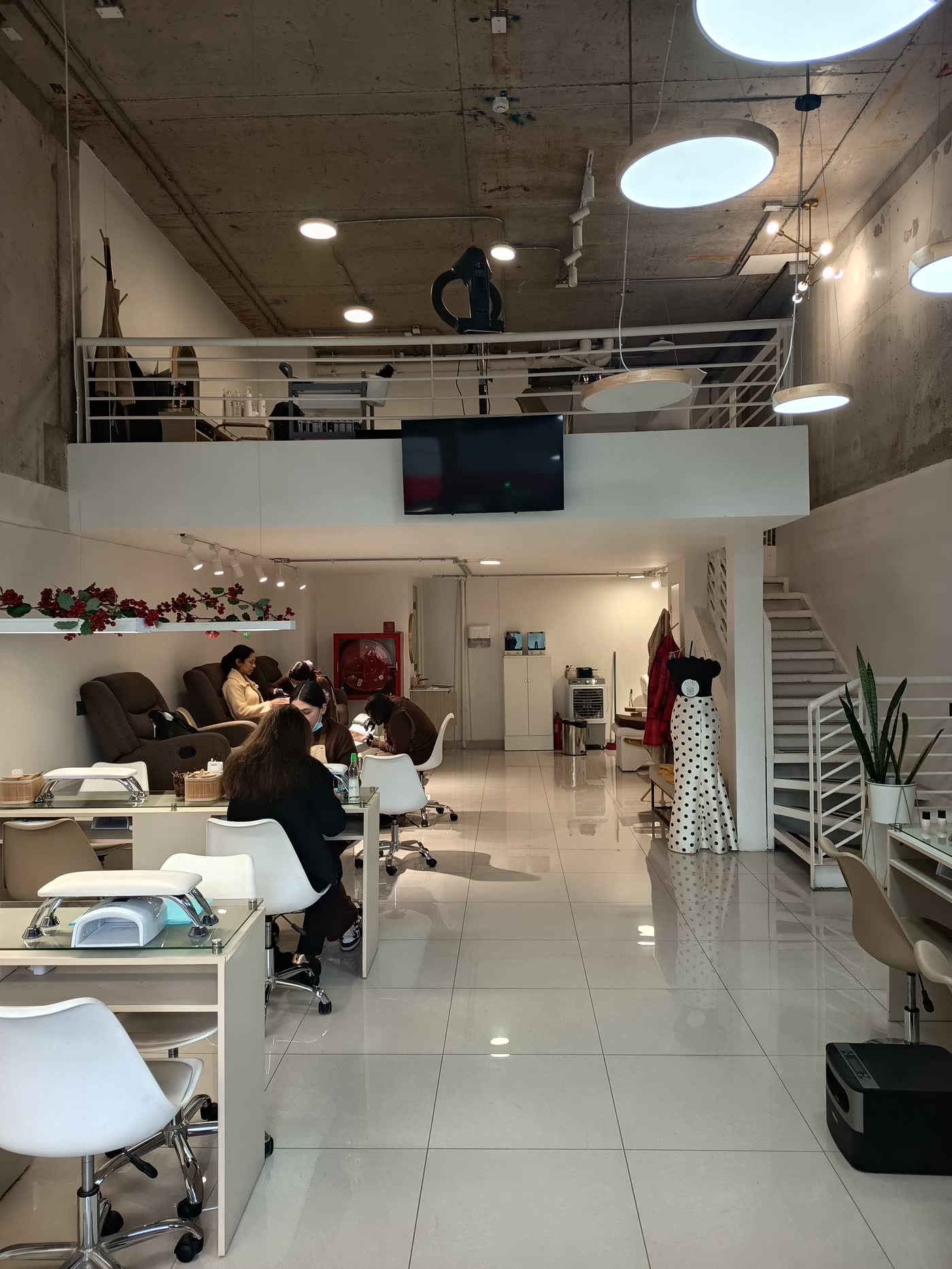 Pedicure — trabajo realizado en El Salón de las Uñas, Ñuñoa
