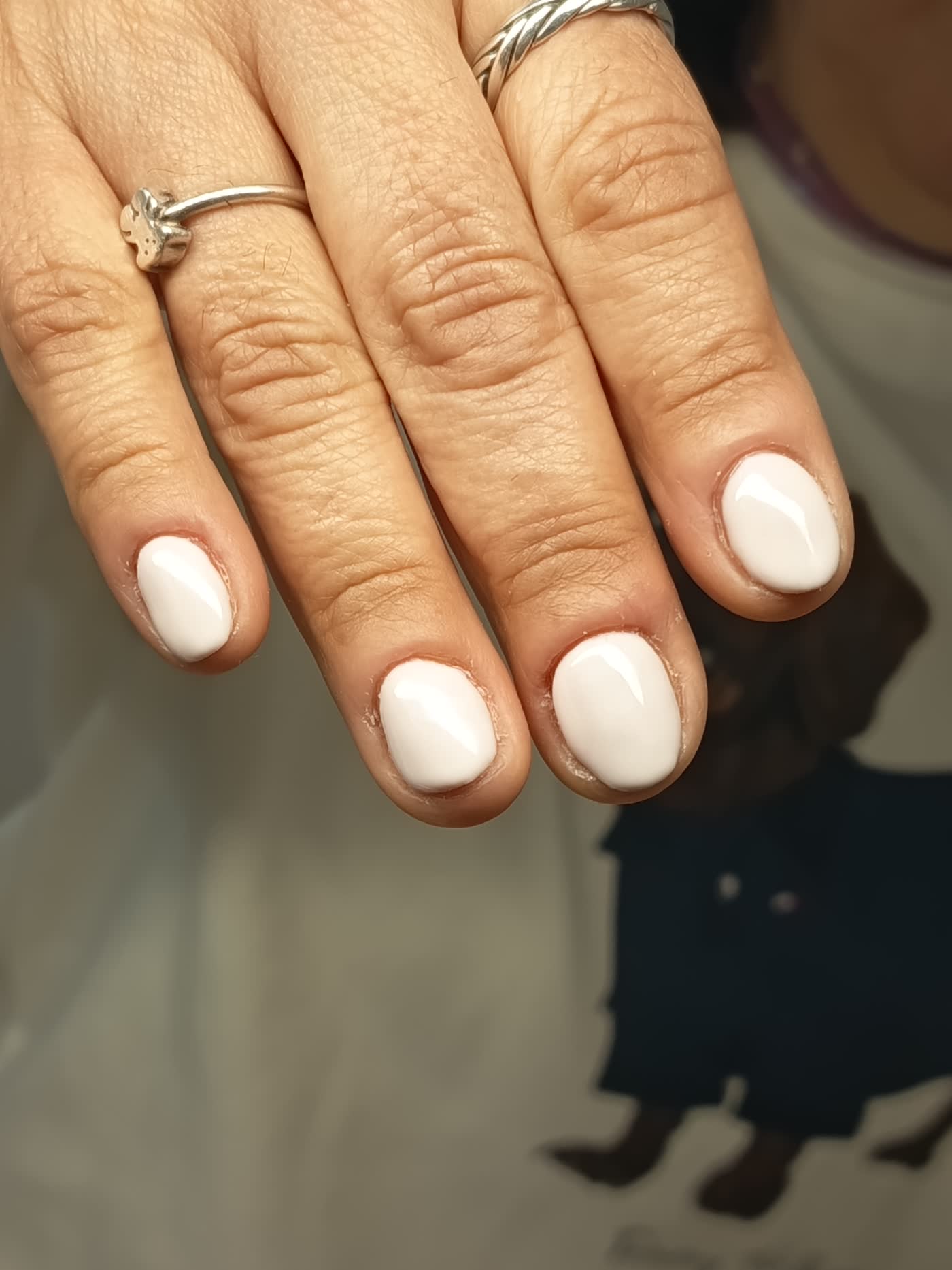 Manicure — trabajo realizado en El Salón de las Uñas, Ñuñoa