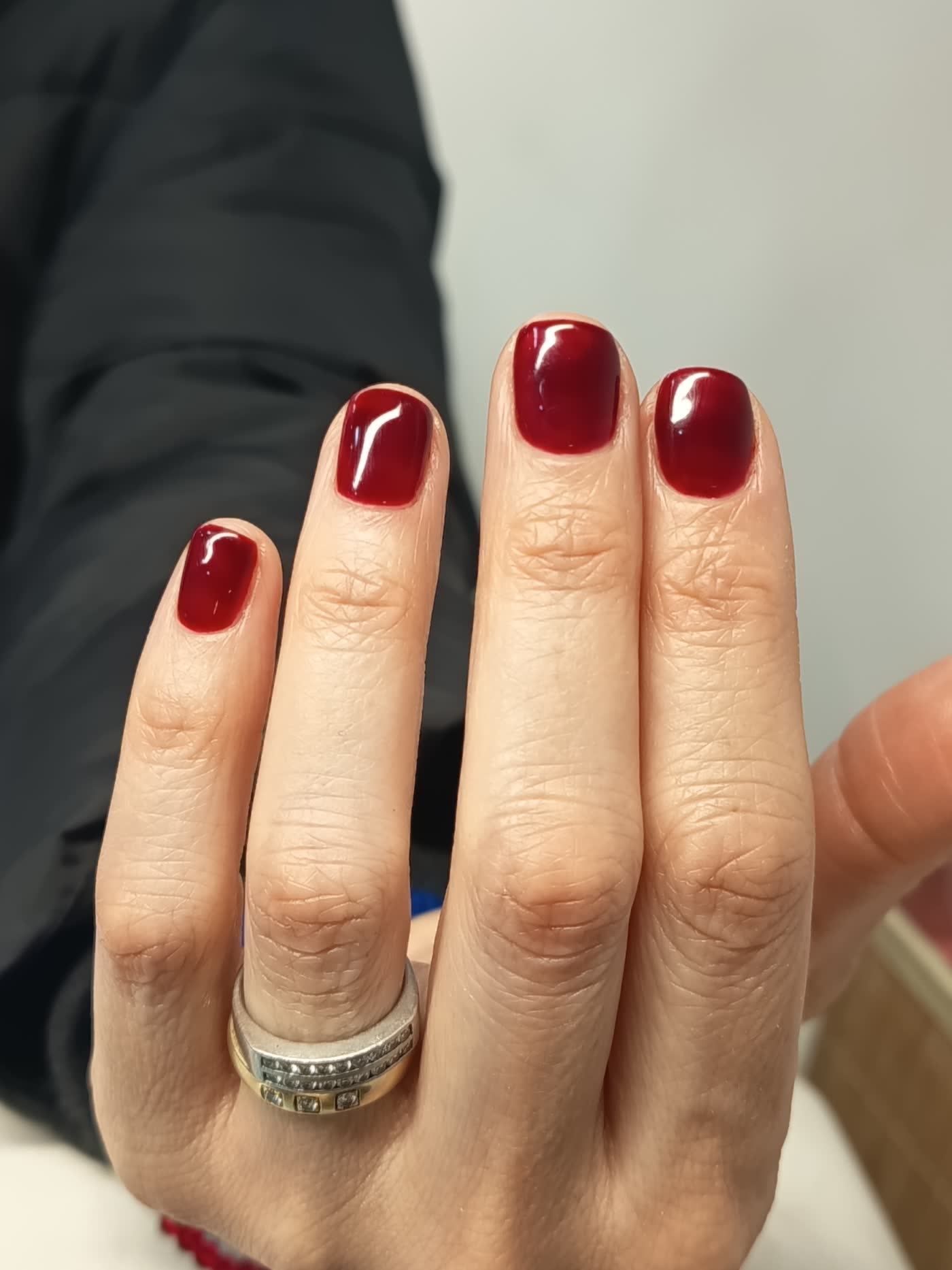 Manicure — trabajo realizado en El Salón de las Uñas, Ñuñoa