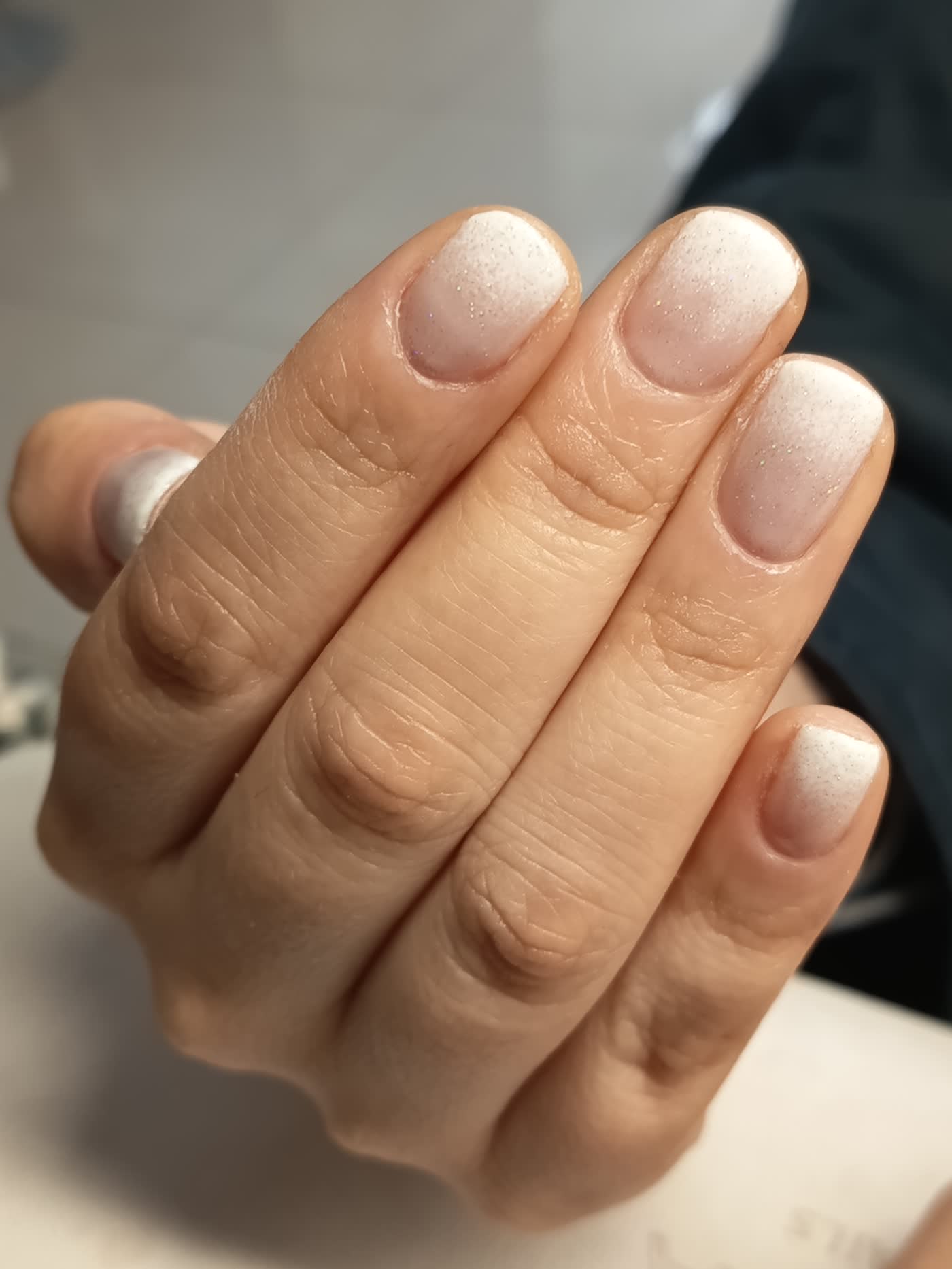 Manicure — trabajo realizado en El Salón de las Uñas, Ñuñoa