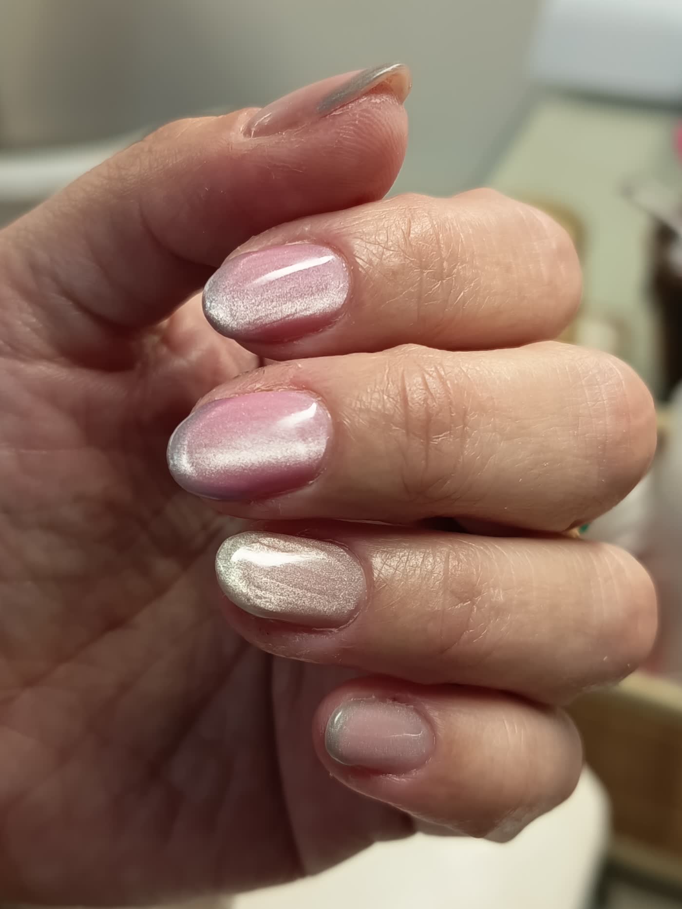 Manicure — trabajo realizado en El Salón de las Uñas, Ñuñoa